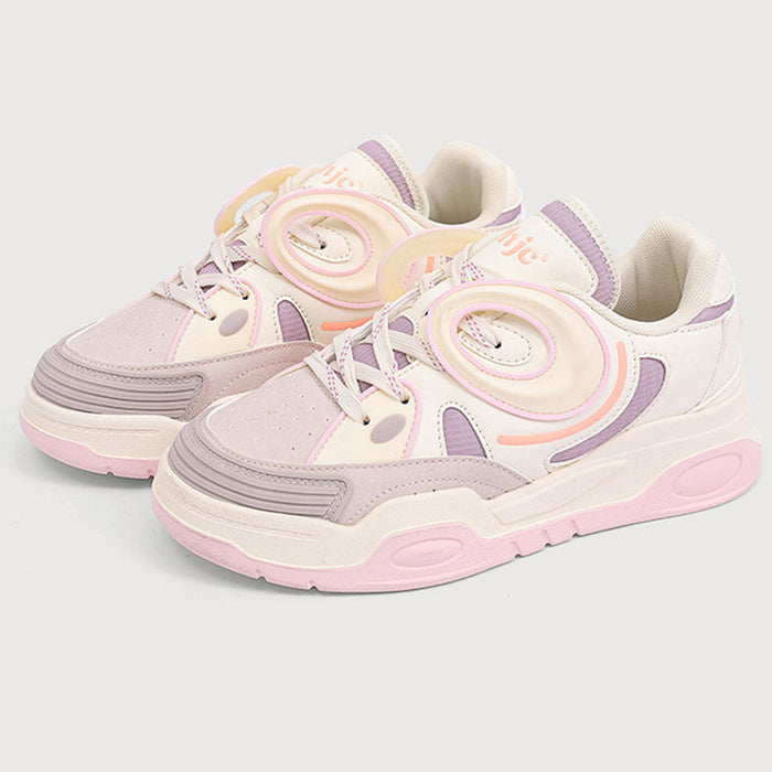 Wings Detail Lightweight Casual Sneakers
