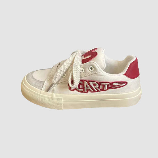 Cute letter Patch  Skate Shoes