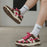 Cross Pattern Contrast Color Skate Shoes