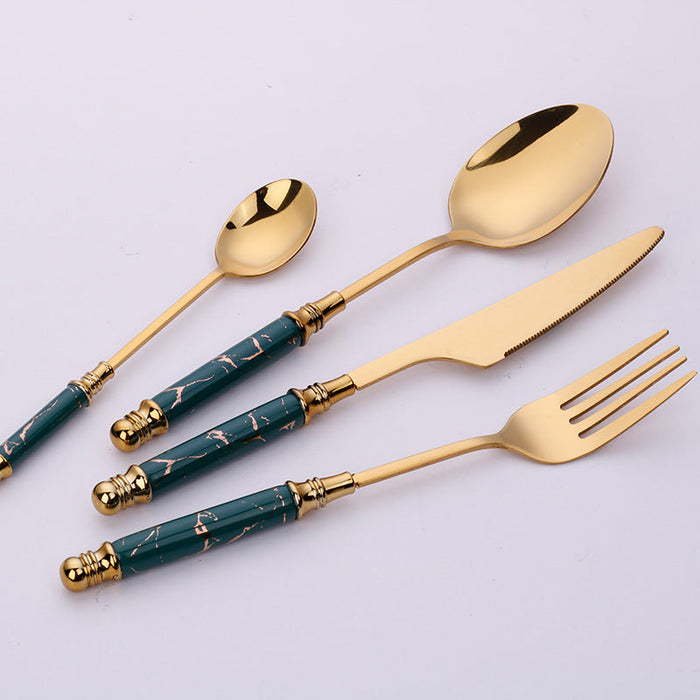 Emerald Flatware