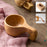 Ancient Handmade Rubberwood Cup