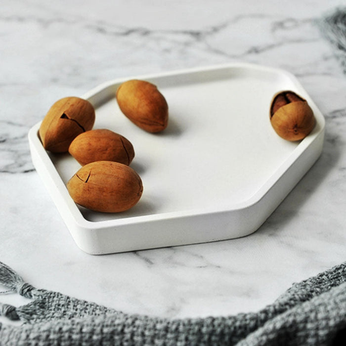 Moyi Textured Concrete Accessory Trays