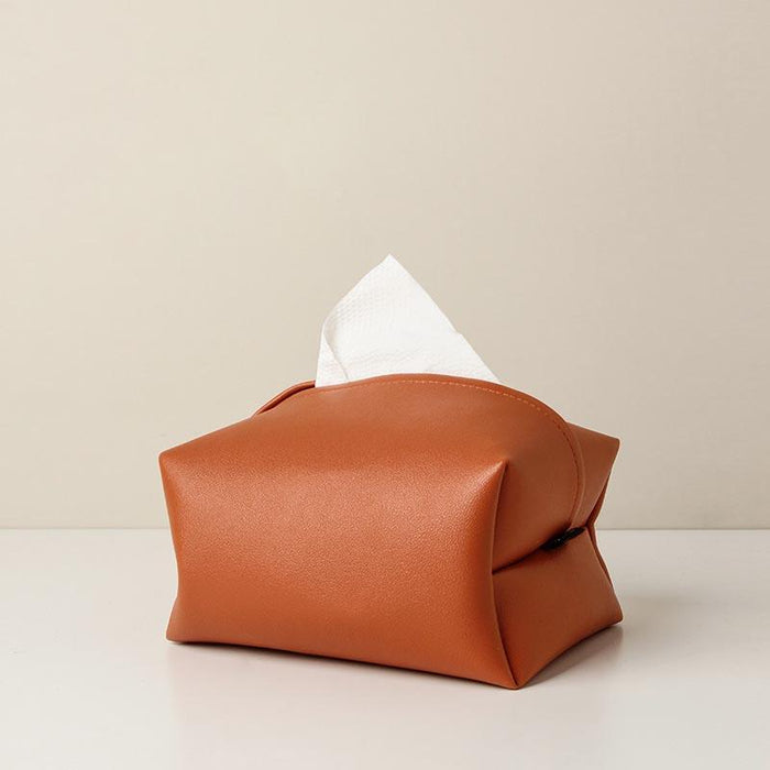 Luxury Leather Tissue Box