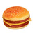 Hamburger Pillow