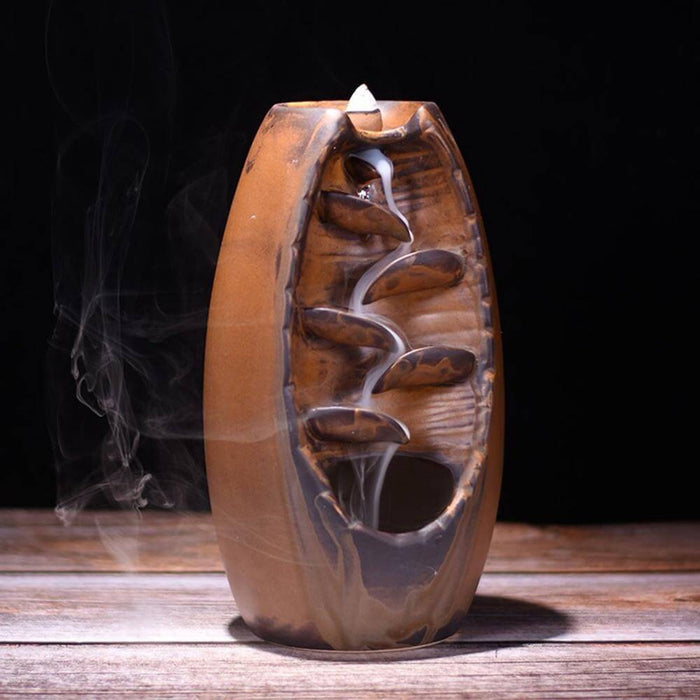 Mountain River Backflow Incense Holder