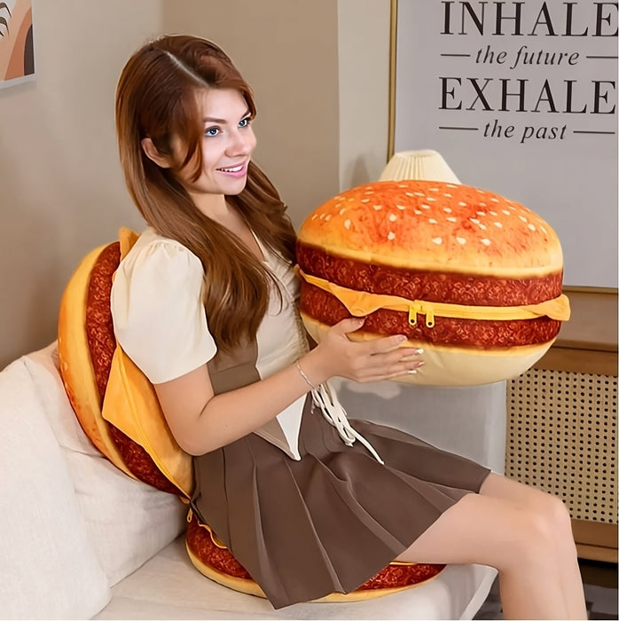 Hamburger Pillow