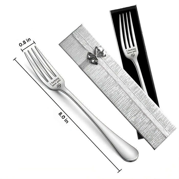 Affectionate Two-Piece Fork Set